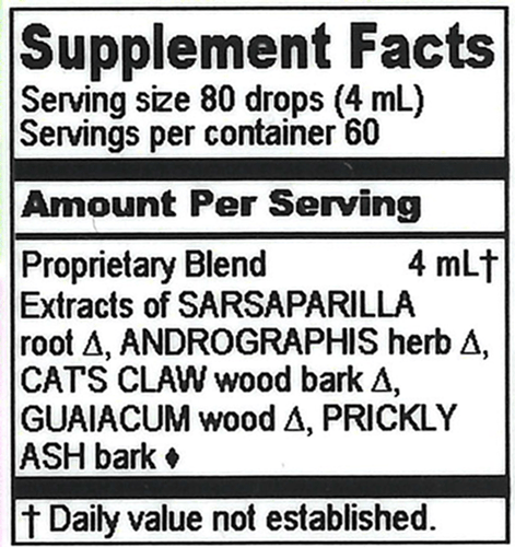 spirolyd compound (herbalist alchemist) supplement facts