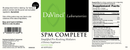 spm complete davinci labs label