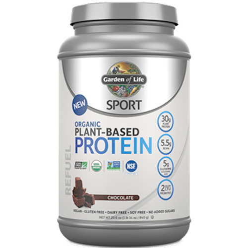 Sport Organic Plant-Based Protein Chocolate (Garden of Life)