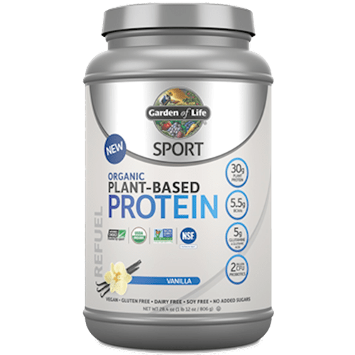 Sport Organic Plant-Based Protein Vanilla (Garden of Life)