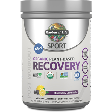 Sport Organic Recovery Blackberry Lemonade (Garden of Life) Front
