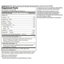 sport organic preworkout energy + focus garden of life supplement facts