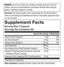 sterol 117 (nutra biogenesis) supplement facts
