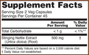 stinging nettle root extract 250 mg (now foods) supplement facts
