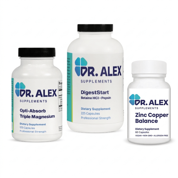 stomach acid supplements | low stomach acid | hypochlorhydria support