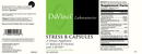 stress b capsules davinci labs label
