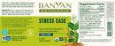 stress ease banyan botanicals label
