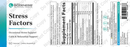 stress factors (nutra biogenesis) label
