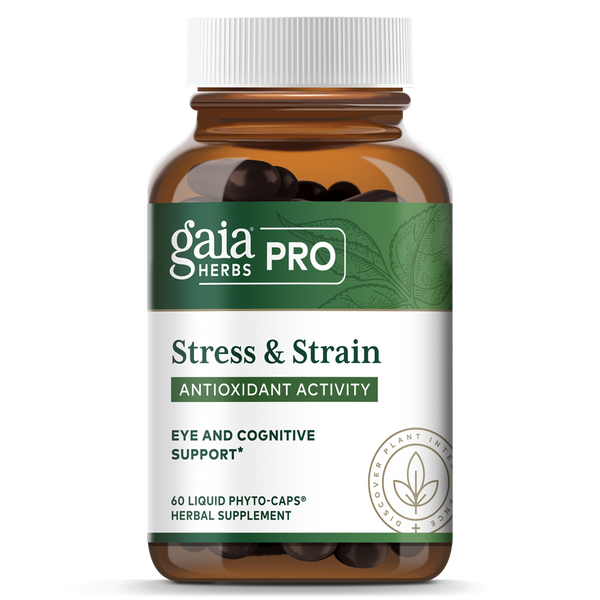 Stress and Strain Antioxidant (Gaia Herbs Professional Solutions) front