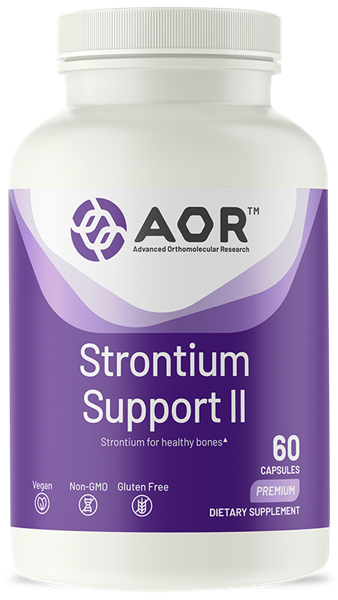 strontium support ii advanced orthomolecular research | AOR