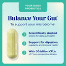 subculture dinner duo: probiotics + enzyme for gas & bloating