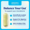 probiotics + enzymes for dairy control