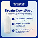 probiotics + enzymes for regularity