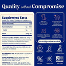 subculture probiotic stick packs peach bliss (enzymedica) supplement facts