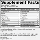 super sports 750 mg montiff supplement facts