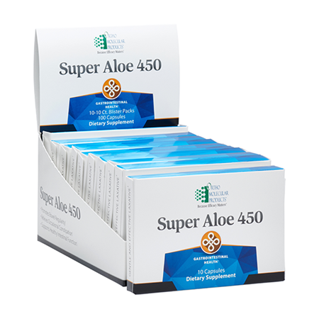 super aloe 450 blisters ortho molecular products