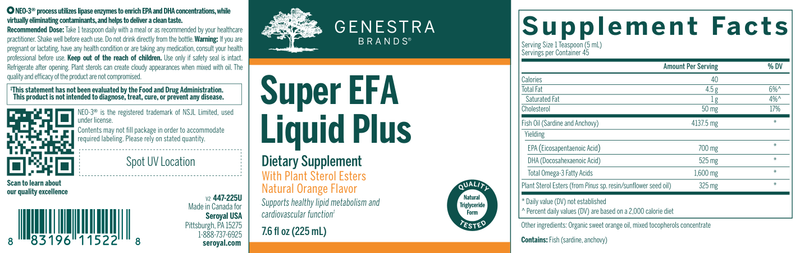 Super EFA Liquid Plus (Genestra)
