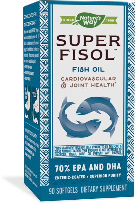 Super Fisol Fish Oil softgels (Nature's Way) 90ct