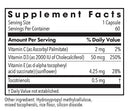 super d3 allergy research group supplement facts