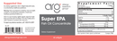 super epa 60 softgels allergy research group label