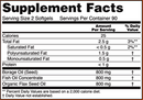 super omega 3-6-9 (now foods) supplement facts