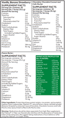 super shake (nutritional frontiers) supplement facts