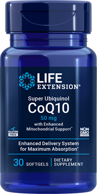 super ubiquinol coq10 50 mg (life extension)