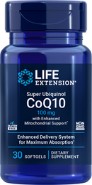 super ubiquinol coq10 100 mg (life extension)