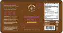 superfood honey beekeeper's naturals label