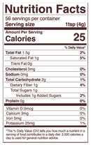 sweet cacao nibs foods alive nutrition facts