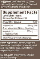 tauromag sr endurance product company supplement facts