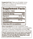 tauromag sr endurance product company supplement facts