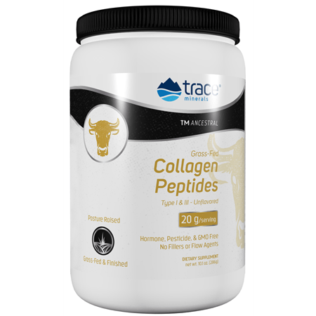 TMAncestral Collagen Peptides Powder 10.1oz Trace Minerals Research