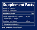tmancestral bone & marrow trace minerals research supplement facts