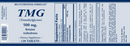 tmg tablets bio-nutritional formulas label