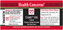 tamu oil health concerns label