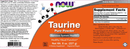 buy taurine powder (now foods)