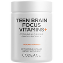 teen brain focus vitamins+ codeage