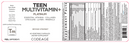 teen multivitamin+ platinum codeage label
