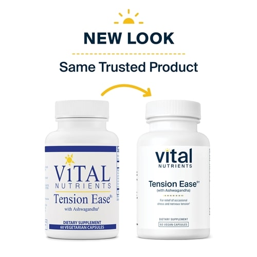 Tension Ease Vital Nutrients new look