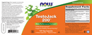 testojack 200 (now foods) label
