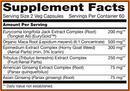 testojack 200 (now foods) supplement facts