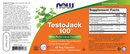 testo jack 100 (now foods) label