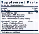 testosterone elite life extension supplement facts