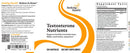 testosterone nutrients (seeking health) label