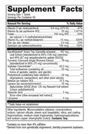 testralin (metagenics) supplement facts