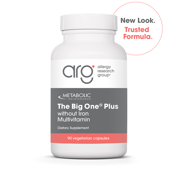 the big one plus without iron (metabolic maintenance)