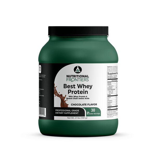the best whey chocolate (nutritional frontiers)