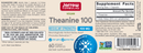 theanine 100 jarrow formulas label
