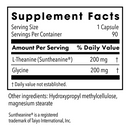 l-theanine methylpro supplement facts